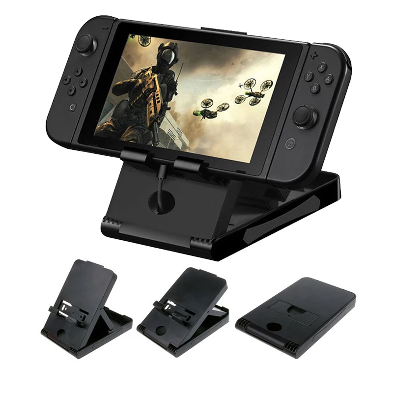 Adjustable Foldable Switch Holder Bracket Stand Holder for Nintend Switch Console Controller Compact Bracket Play Stand
Adjustable Foldable Switch Holder Bracket Stand Holder for Nintend Switch Console Controller Compact Bracket Play Stand