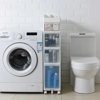 Bathroom Seam Rack Toilet Receptacle Toilet Narrow Seam Storage Cabinet Floor Multi-layer Toilet Side Cabinet
Bathroom Seam Rack Toilet Receptacle Toilet Narrow Seam Storage Cabinet Floor Multi-layer Toilet Side Cabinet