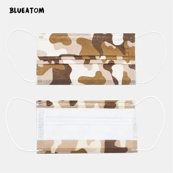 10pcs/50pcs/100pcs/500pcs Camouflage Face Mouth Mask Disposable Non Wove 3 Layer Ply Filter Breathable Earloops Adult Masks 
10pcs/50pcs/100pcs/500pcs Camouflage Face Mouth Mask Disposable Non Wove 3 Layer Ply Filter Breathable Earloops Adult Masks