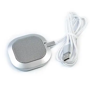 360° Omni-Directional Stereo Conference Microphone USB Port for Desktop Computer Conference Meeting Amplifier
360° Omni-Directional Stereo Conference Microphone USB Port for Desktop Computer Conference Meeting Amplifier