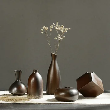 Best selling creative ceramic vase, hand-made retro wood fired ceramic Mini vase, decorative home accessories
Best selling creative ceramic vase, hand-made retro wood fired ceramic Mini vase, decorative home accessories