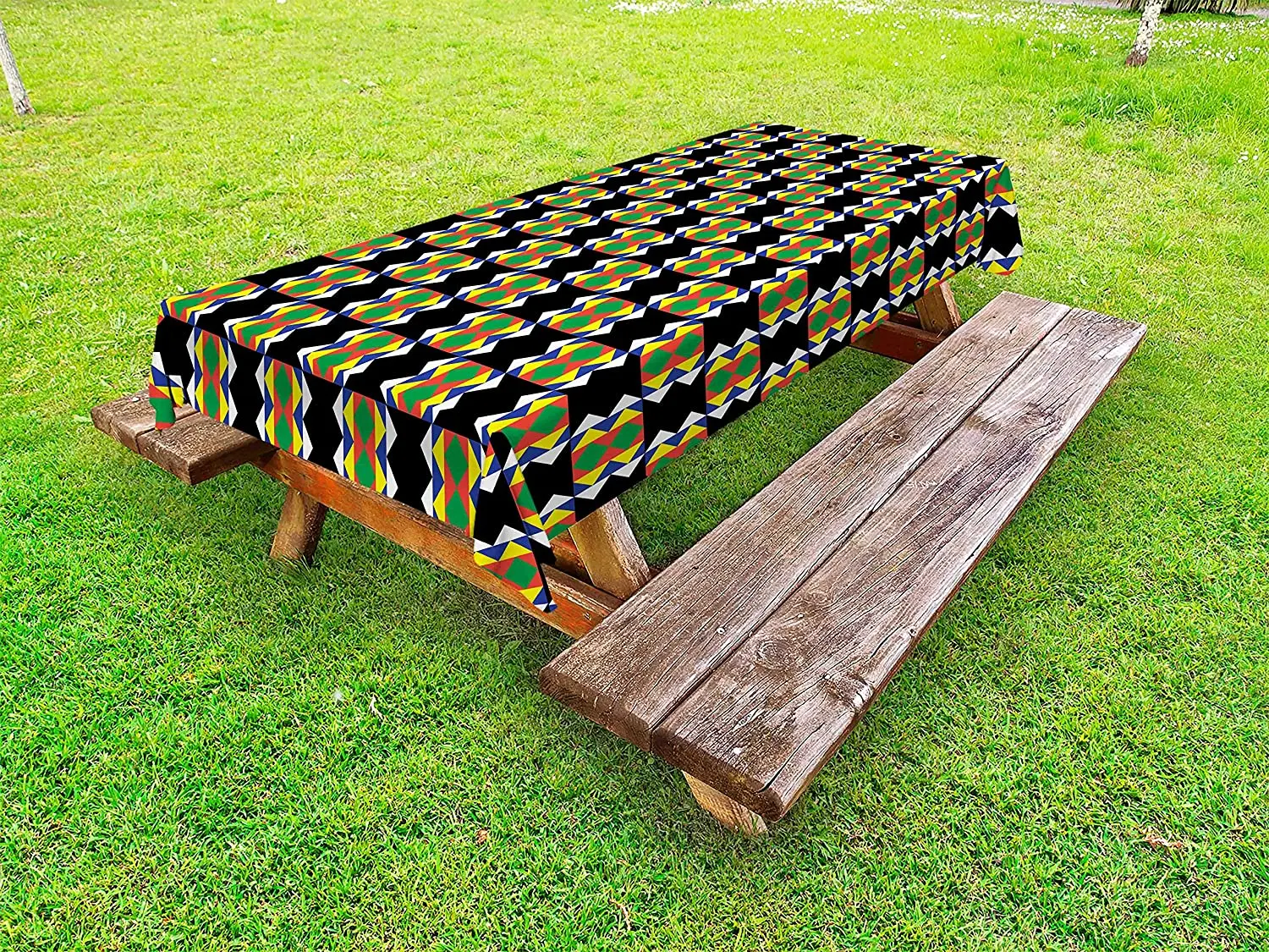 Уличная скатерть Kente с рисунком, традиционный дизайн с треугольными деталями, фанки с рисунком
Уличная скатерть Kente с рисунком, традиционный дизайн с треугольными деталями, фанки с рисунком