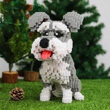 7100Pcs Pet Dog Schnauzer Greyhound 3D Model Building Block DIY Animal Diamond Particle Assembly Building Block Toy Gift No Box
7100Pcs Pet Dog Schnauzer Greyhound 3D Model Building Block DIY Animal Diamond Particle Assembly Building Block Toy Gift No Box
