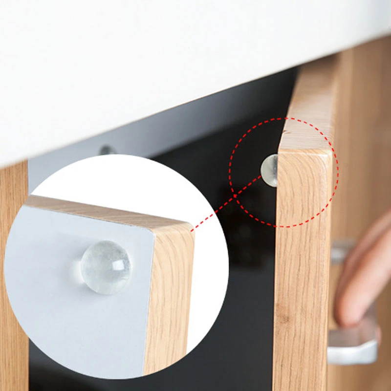24Pcs/lot Transparent Anti-Slip Silicone Shock Absorber Bumper Bathroom Accessories Cabinet Door Handle Anti-Collision Pads
24Pcs/lot Transparent Anti-Slip Silicone Shock Absorber Bumper Bathroom Accessories Cabinet Door Handle Anti-Collision Pads