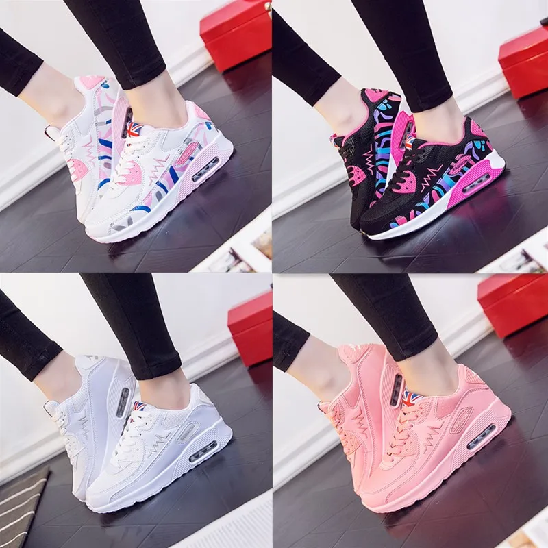 2019 New Style Spring Students White Athletic Shoes Women's Extra High Air Cushion Casual Shoe Running Shoes
2019 New Style Spring Students White Athletic Shoes Women's Extra High Air Cushion Casual Shoe Running Shoes