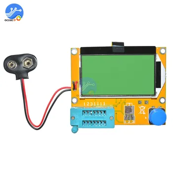 LCR-T4 Transistor Tester LCD Digital Display Backlight Diode Triode Capacitance Meter For MOSFET/JFET/PNP/NPN L/C
LCR-T4 Transistor Tester LCD Digital Display Backlight Diode Triode Capacitance Meter For MOSFET/JFET/PNP/NPN L/C