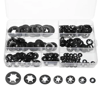 Lock Washer Push On Locking Starlock Speed Clips Fasteners Kit Shock Absorption