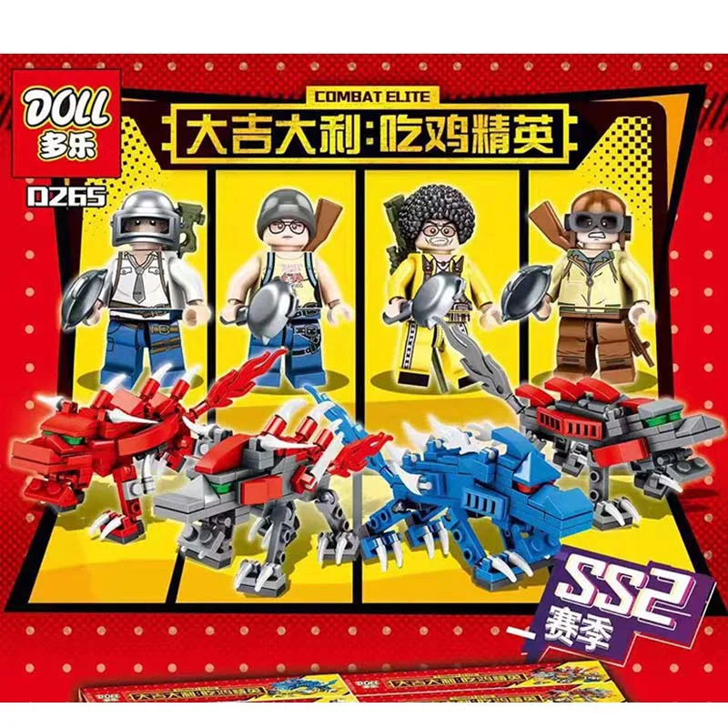 NEW LegoINGlys MILITARY PUBG Game Chicken Dinner Bricks Army Weapons Soliders Gun SWAT Figures Blocks learning Toy Boy Gift d265
NEW LegoINGlys MILITARY PUBG Game Chicken Dinner Bricks Army Weapons Soliders Gun SWAT Figures Blocks learning Toy Boy Gift d265