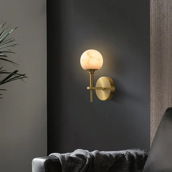 All Copper Modern Bedside Lamp Hotel Villa Living Room Background Wall Lamp Nordic Bedroom Stairs Marble Light Luxury Wall Light
All Copper Modern Bedside Lamp Hotel Villa Living Room Background Wall Lamp Nordic Bedroom Stairs Marble Light Luxury Wall Light