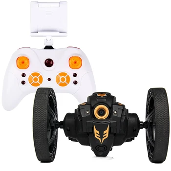Remote control car RC Bounce Car 2.4G Jumping Car with WIFI camera 2.0mp Flexible Wheels Rotation LED Night Light RC Robot Car
Remote control car RC Bounce Car 2.4G Jumping Car with WIFI camera 2.0mp Flexible Wheels Rotation LED Night Light RC Robot Car