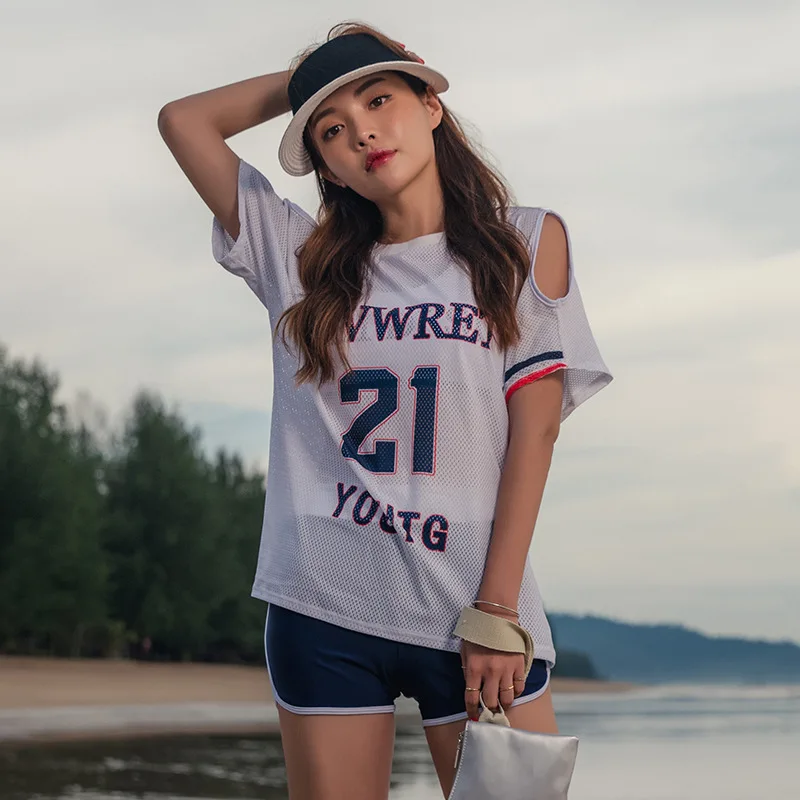 Bathing Suit Female Sports Split Type Three-piece Set Conservative New Style Belly Covering Students Slimming Bubble Hot Spring
Bathing Suit Female Sports Split Type Three-piece Set Conservative New Style Belly Covering Students Slimming Bubble Hot Spring