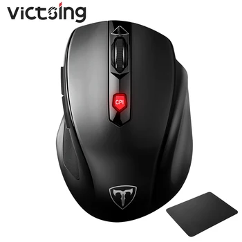 VicTsing PC065 2.4G Wireless Mouse Ergonomic Computer Mouse And Mouse Pad Combo 2400 DPI 6 Button For Notebook PC Laptop Mac OS
VicTsing PC065 2.4G Wireless Mouse Ergonomic Computer Mouse And Mouse Pad Combo 2400 DPI 6 Button For Notebook PC Laptop Mac OS