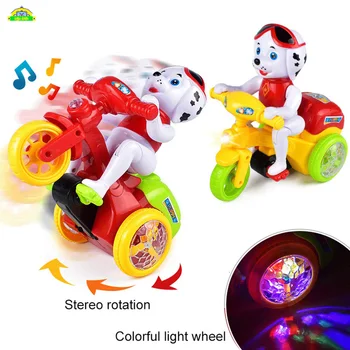 Electric Pets Toys Robot Dog Spinning Stunt Motorcycle Toy ABS Cartoon Dog Sound & Light Electric Toy Model Gift For Kids
Electric Pets Toys Robot Dog Spinning Stunt Motorcycle Toy ABS Cartoon Dog Sound & Light Electric Toy Model Gift For Kids