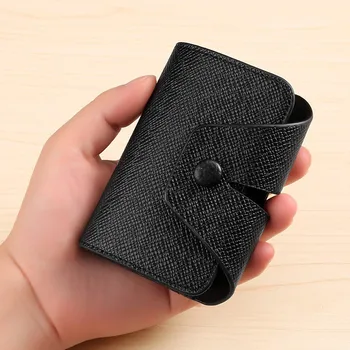 Unisex Leather Credit Card Holder Multi-Function Organ Bank Cards Wallet Women Men Small Hasp Wallets Male Business Cards Bags
Unisex Leather Credit Card Holder Multi-Function Organ Bank Cards Wallet Women Men Small Hasp Wallets Male Business Cards Bags
