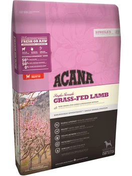 Acana Acana singles grass-fed lamb supplier for dogs and puppies of all breeds with a lamb
Acana Acana singles grass-fed lamb supplier for dogs and puppies of all breeds with a lamb