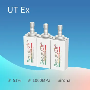 5 pieces sirona UT EX BL bleach extreme aesthetics multlayer ultra translucency high strength zirconia blocks
5 pieces sirona UT EX BL bleach extreme aesthetics multlayer ultra translucency high strength zirconia blocks