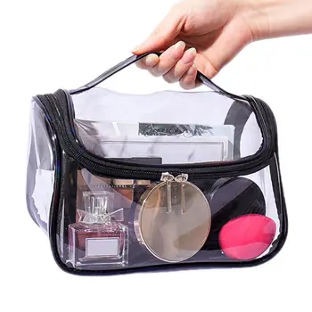 THINKTHENDO Transparent Travel Cosmetic Bag Makeup Case Pouch Toiletry Zip Wash Toiletry Organizer
THINKTHENDO Transparent Travel Cosmetic Bag Makeup Case Pouch Toiletry Zip Wash Toiletry Organizer