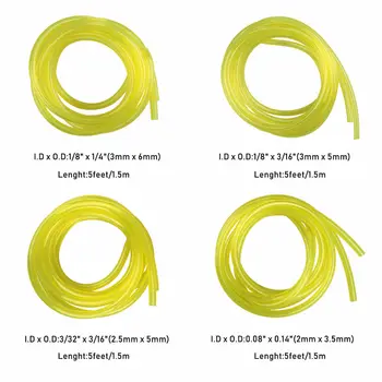 Fuel Line Hose Tube W/ 4 Sizes Tubing For Tygon Common 2 Cycle Small Engine High Quality And New Fuel Line
Fuel Line Hose Tube W/ 4 Sizes Tubing For Tygon Common 2 Cycle Small Engine High Quality And New Fuel Line