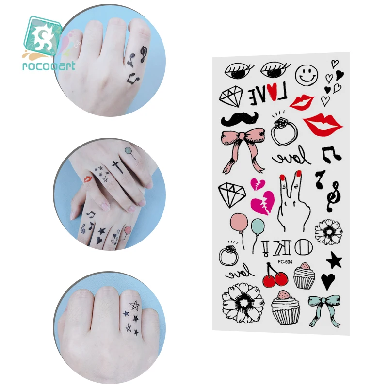 Hot Sale Sexy Lips Leaf Black Cartoon Temporary Tattoo Cute Star Tattoo Sticker Love Women Body Finger Art Waterproof Tattoo
Hot Sale Sexy Lips Leaf Black Cartoon Temporary Tattoo Cute Star Tattoo Sticker Love Women Body Finger Art Waterproof Tattoo