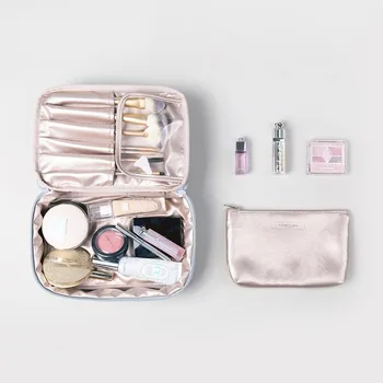 Multi-function Portable Cosmetic Bag Simplicity High-capacity Women's Travel Makeup Toiletry Handbag Washing Storage Pencil Bag
Multi-function Portable Cosmetic Bag Simplicity High-capacity Women's Travel Makeup Toiletry Handbag Washing Storage Pencil Bag