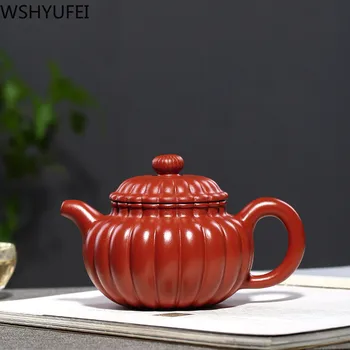 WSHYUFEI 300ml Yixing teapot zisha tea Pot handmade kettle purple clay drinkware Purple mud custom Chinese tea set
WSHYUFEI 300ml Yixing teapot zisha tea Pot handmade kettle purple clay drinkware Purple mud custom Chinese tea set