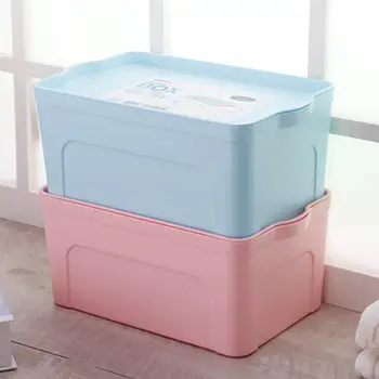 Multi-Purpose Storage Box Clothes Container Portable Storage Case Cosmetics Container Sundries Organizer With Lid -Random Color
Multi-Purpose Storage Box Clothes Container Portable Storage Case Cosmetics Container Sundries Organizer With Lid -Random Color