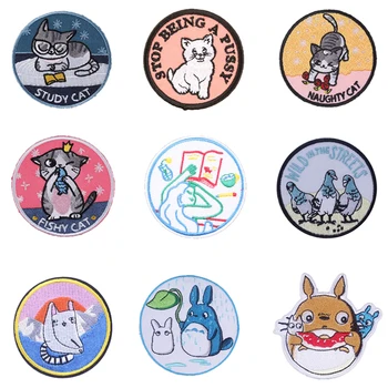 12pcs/lot E2198 Cartoon Cat Patches Sticker Iron On Embroidered Patch for Jacket T-shirt Hat Backpack Sewing Fabric Appliques
12pcs/lot E2198 Cartoon Cat Patches Sticker Iron On Embroidered Patch for Jacket T-shirt Hat Backpack Sewing Fabric Appliques
