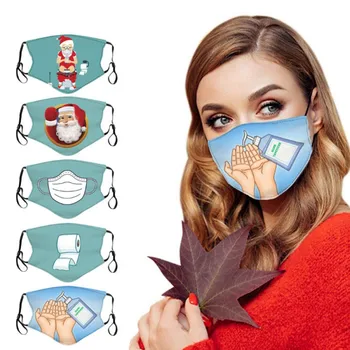 Christmas Masks Cotton Fabric Print Reusable Washable Breathable Face Cover Facemasks For Women Men Motorcycle Outdoor Supplies
Christmas Masks Cotton Fabric Print Reusable Washable Breathable Face Cover Facemasks For Women Men Motorcycle Outdoor Supplies