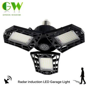 LED Industrial Lighting Garage Light with Radar Motion Sensor E27 Super Bright Deformable Industrial Lamp for Workshop Warehouse
LED Industrial Lighting Garage Light with Radar Motion Sensor E27 Super Bright Deformable Industrial Lamp for Workshop Warehouse