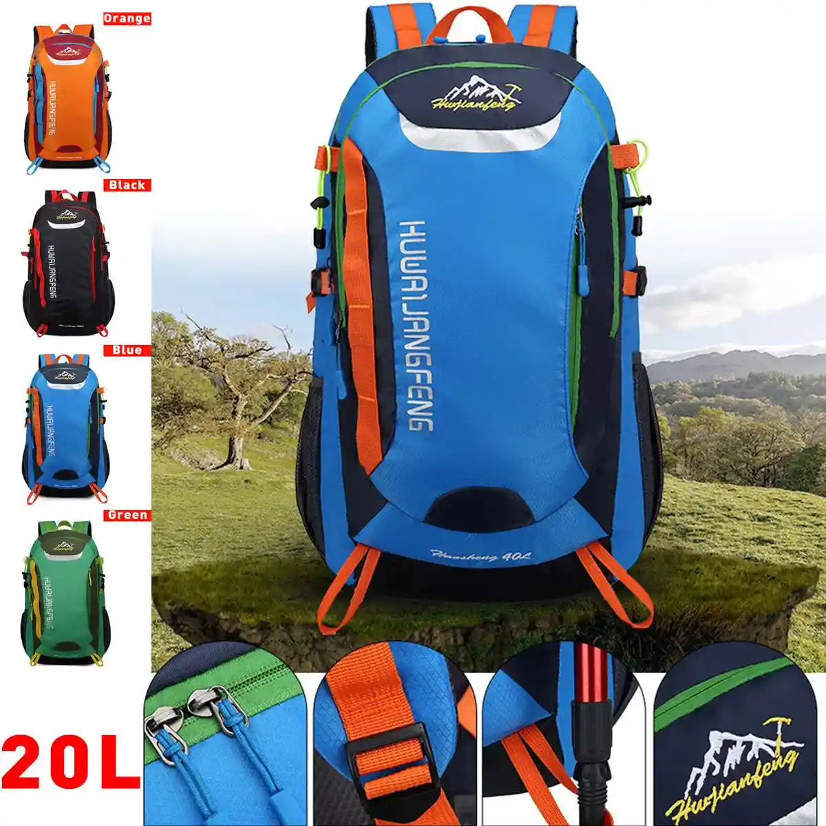ryukzak 20 l dlya aktivnogo otdyha alpinizma kempinga peshego turizma trekkinga dorozhnyj vodonepronicaemyj ryukzak sumki dlya velosipeda dlya zhenshin i muzhchin ryukzaki aliekspress