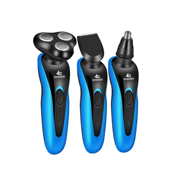 3 In 1 Electric Razor Shaver Beard Nose Trimmer Men 4D Floating Shaving Machine Hair Trimmer Clipper Men Barbeador
3 In 1 Electric Razor Shaver Beard Nose Trimmer Men 4D Floating Shaving Machine Hair Trimmer Clipper Men Barbeador