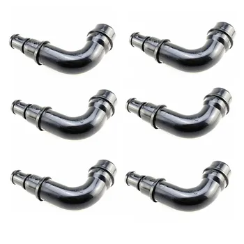 

HONGGE 10Pcs Hose Engine 1.8t Crankcase Breather Pipe For Bora Golf MK4 Beetle Passat A3 A4 A6 06A 103 213 F 06A103213F