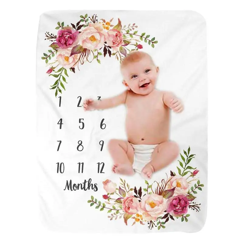 Baby Milestone Blanket Flannel Newborn Photo Prop Backdrop with Monthly Growth Chart for Girl Boy Baby Monthly Shower Blanket
Baby Milestone Blanket Flannel Newborn Photo Prop Backdrop with Monthly Growth Chart for Girl Boy Baby Monthly Shower Blanket