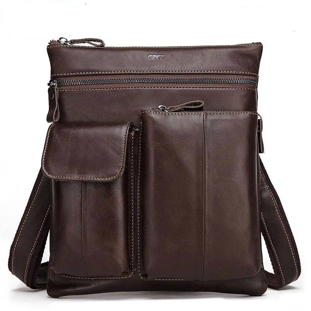 Genuine Leather Man Messenger small Mobile Phone Package Baotou Layer Cowhide Single Shoulder Book crossbody handbags designers
Genuine Leather Man Messenger small Mobile Phone Package Baotou Layer Cowhide Single Shoulder Book crossbody handbags designers