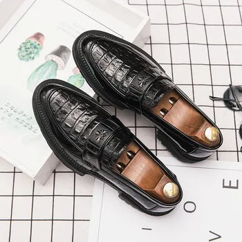 Black Trend Male Round Shoes Head Flange Correct Dress Leather Shoes Male Business Affairs Shoe Shoe England Leisure Time
Black Trend Male Round Shoes Head Flange Correct Dress Leather Shoes Male Business Affairs Shoe Shoe England Leisure Time