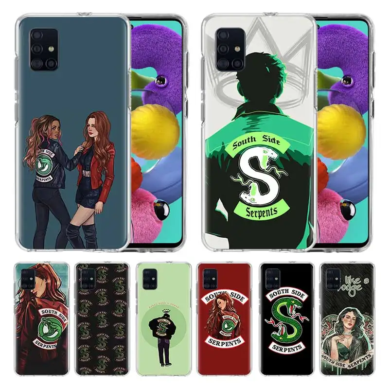 Мягкий силиконовый чехол Riverdale из ТПУ для телефона Samsung Galaxy A51 A50 A71 A70 A10 A20 A20e A21s A30 A31