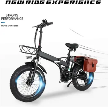 Fold Commuter Electric Bicycle 26 Inch Fat Tire 1000W Powerful Motor 13AH Folding Ebike Foldable Beach Snow Travel Bike New
Fold Commuter Electric Bicycle 26 Inch Fat Tire 1000W Powerful Motor 13AH Folding Ebike Foldable Beach Snow Travel Bike New