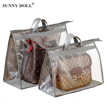 Women Purse Big Tote Handbag Dust Bags Wardrobe Closet Hanging Bags PVC Transparent Waterproof Protection Storage Bags Organizer 
Women Purse Big Tote Handbag Dust Bags Wardrobe Closet Hanging Bags PVC Transparent Waterproof Protection Storage Bags Organizer