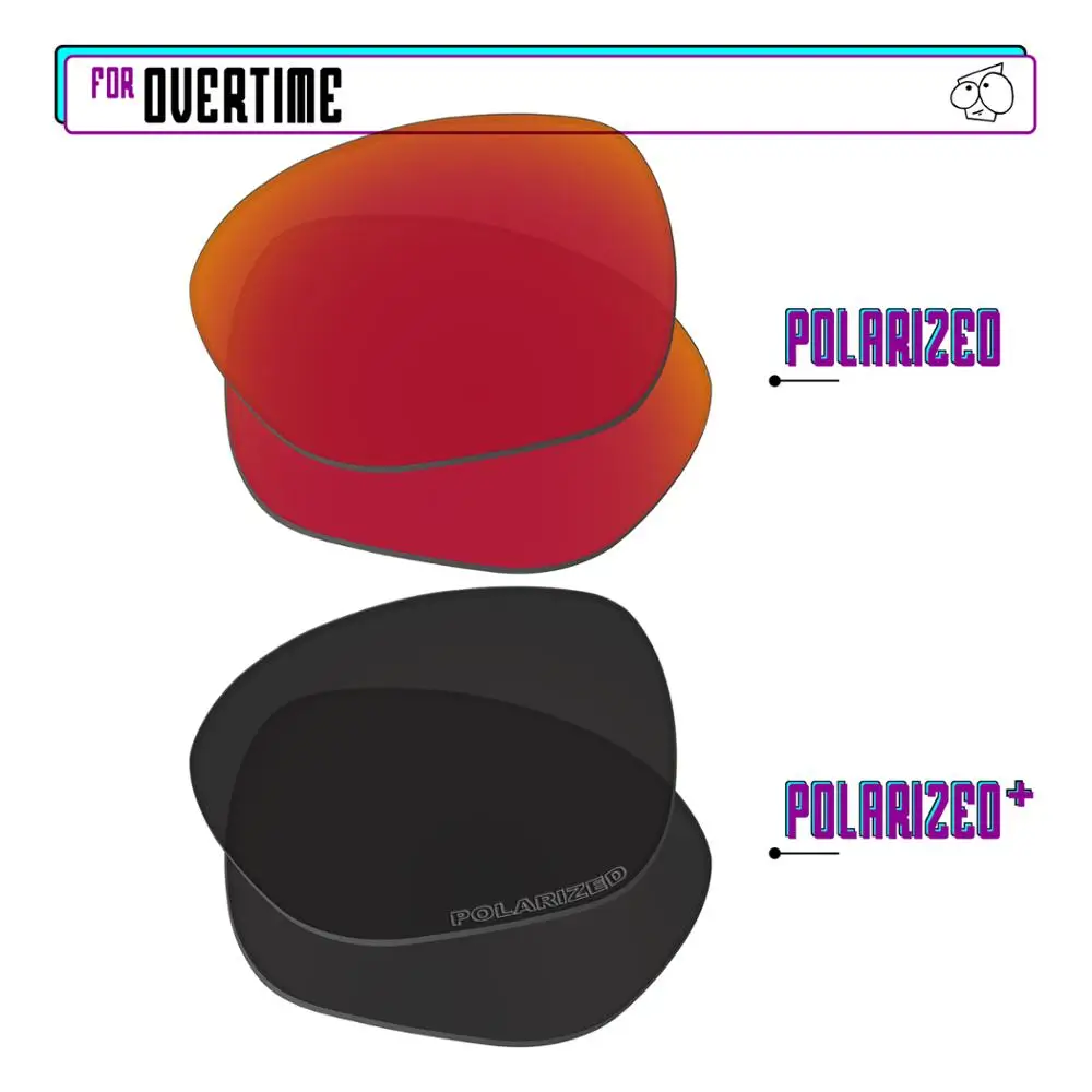 EZReplace Polarized Replacement Lenses for - Oakley Overtime Sunglasses - BlackPPlus-RedPPlus
EZReplace Polarized Replacement Lenses for - Oakley Overtime Sunglasses - BlackPPlus-RedPPlus
