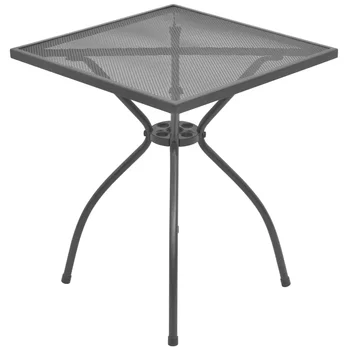 Simple Outdoor Bistro Table Steel Mesh 60x60x70cm Lightweight Rust and Weather Resistant Modern Table for Garden Patio Campsite
Simple Outdoor Bistro Table Steel Mesh 60x60x70cm Lightweight Rust and Weather Resistant Modern Table for Garden Patio Campsite
