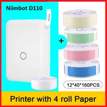 Niimbot D110 Wireless Bluetooth Thermal Label Printer Portable Pocket Label Maker for Android iPhone Home Office Sticker Printer Niimbot D110 Wireless Bluetooth Thermal Label Printer Portable Pocket Label Maker for Android iPhone Home Office Sticker Printer