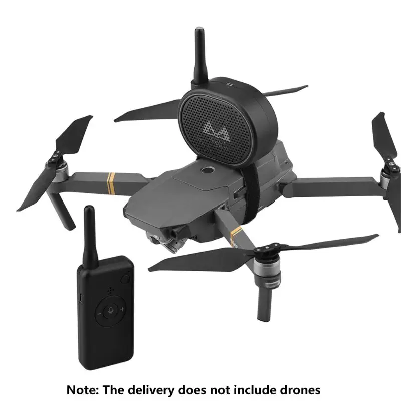 1Set Universal Wireless Speaker USB Charging Spare Parts Remote Control Loud Drone Megaphone for Drone Accessories
1Set Universal Wireless Speaker USB Charging Spare Parts Remote Control Loud Drone Megaphone for Drone Accessories