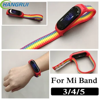 Replaceable Nylon Strap For XiaoMi Mi Band 4 3 Wristband Smart Bracelet Mi Band 5 NFC Global Band4 Mi3 Smart watch women men
Replaceable Nylon Strap For XiaoMi Mi Band 4 3 Wristband Smart Bracelet Mi Band 5 NFC Global Band4 Mi3 Smart watch women men