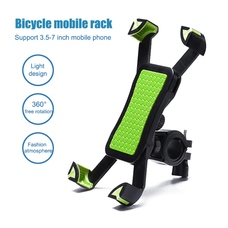 New Fashion Bike Phone Holder Handlebar Clip Non-slip 360 Rotate Bicycle Stand Mount Bracket For 3.5-6.5 Inch Mobile Phone LMH66
New Fashion Bike Phone Holder Handlebar Clip Non-slip 360 Rotate Bicycle Stand Mount Bracket For 3.5-6.5 Inch Mobile Phone LMH66