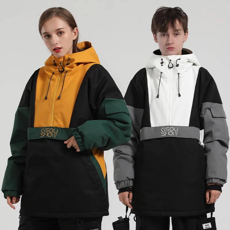 Men Women Ski Hoodie Jacket Winter Outdoor Warm Windproof Waterproof Snowboarding Jacket Male Female Breathable Skiing Jackets
Men Women Ski Hoodie Jacket Winter Outdoor Warm Windproof Waterproof Snowboarding Jacket Male Female Breathable Skiing Jackets