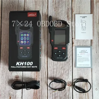 Original Lonsdor KH100 Remote Maker Key Programmer Generate Chip/Simulate Chip/Identify Copy/Remote Frequency/Access control key
Original Lonsdor KH100 Remote Maker Key Programmer Generate Chip/Simulate Chip/Identify Copy/Remote Frequency/Access control key
