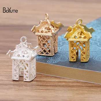 BoYuTe Wholesale (20 Pieces/Lot) 13*12.5*29MM Hollow Out Pavilion Metal Alloy Materials Diy Hand Made Jewelry Accessories
BoYuTe Wholesale (20 Pieces/Lot) 13*12.5*29MM Hollow Out Pavilion Metal Alloy Materials Diy Hand Made Jewelry Accessories