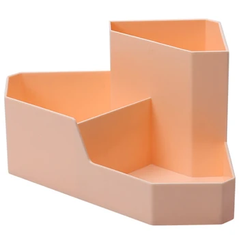 Multi-Function Desk Storage Box Pen Holder Cosmetic Makeup Organizer Container Desk Organizer Stand Stationery Storage Box-Orang 
Multi-Function Desk Storage Box Pen Holder Cosmetic Makeup Organizer Container Desk Organizer Stand Stationery Storage Box-Orang