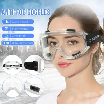 PC Transparent Lens Goggles Eye Protective Safety Glasses Anti-Fog Antisand Dust Lightweight Durable Workplace Safety Supplies
PC Transparent Lens Goggles Eye Protective Safety Glasses Anti-Fog Antisand Dust Lightweight Durable Workplace Safety Supplies