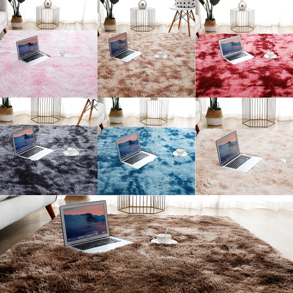 Плюшевый Ковер Пушистый коврик детский в прихожую плотные ковры ковер гостинную